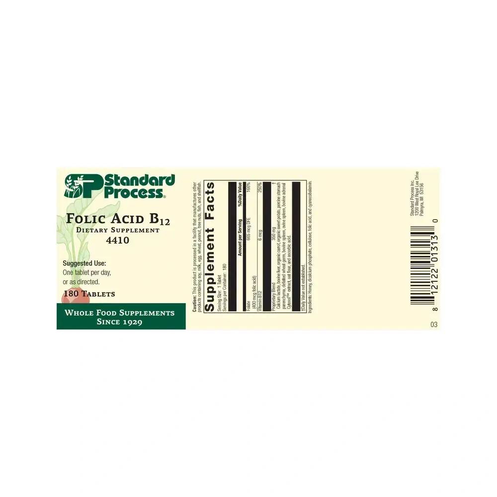 Product image for Folic Acid B12.