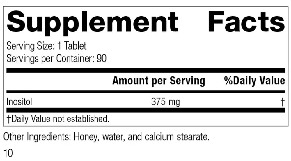 Product image for Inositol.