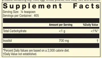 Product image for Inositol Powder.