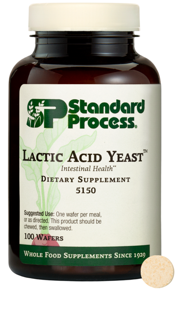 Lactic Acid Yeast™ supplement bottle