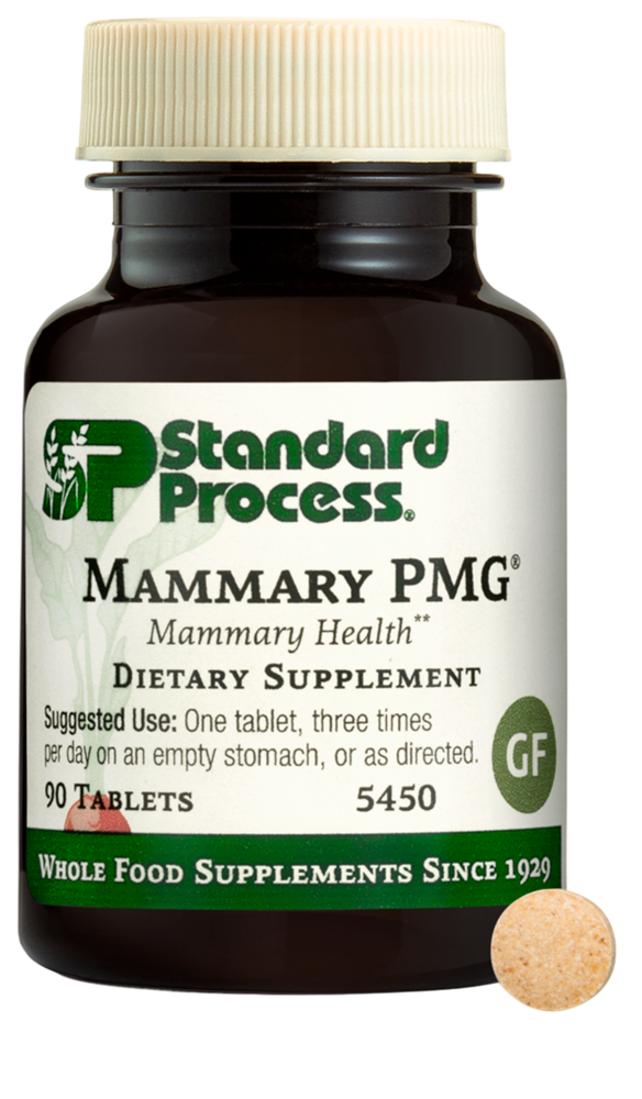 Mammary PMG supplement bottle