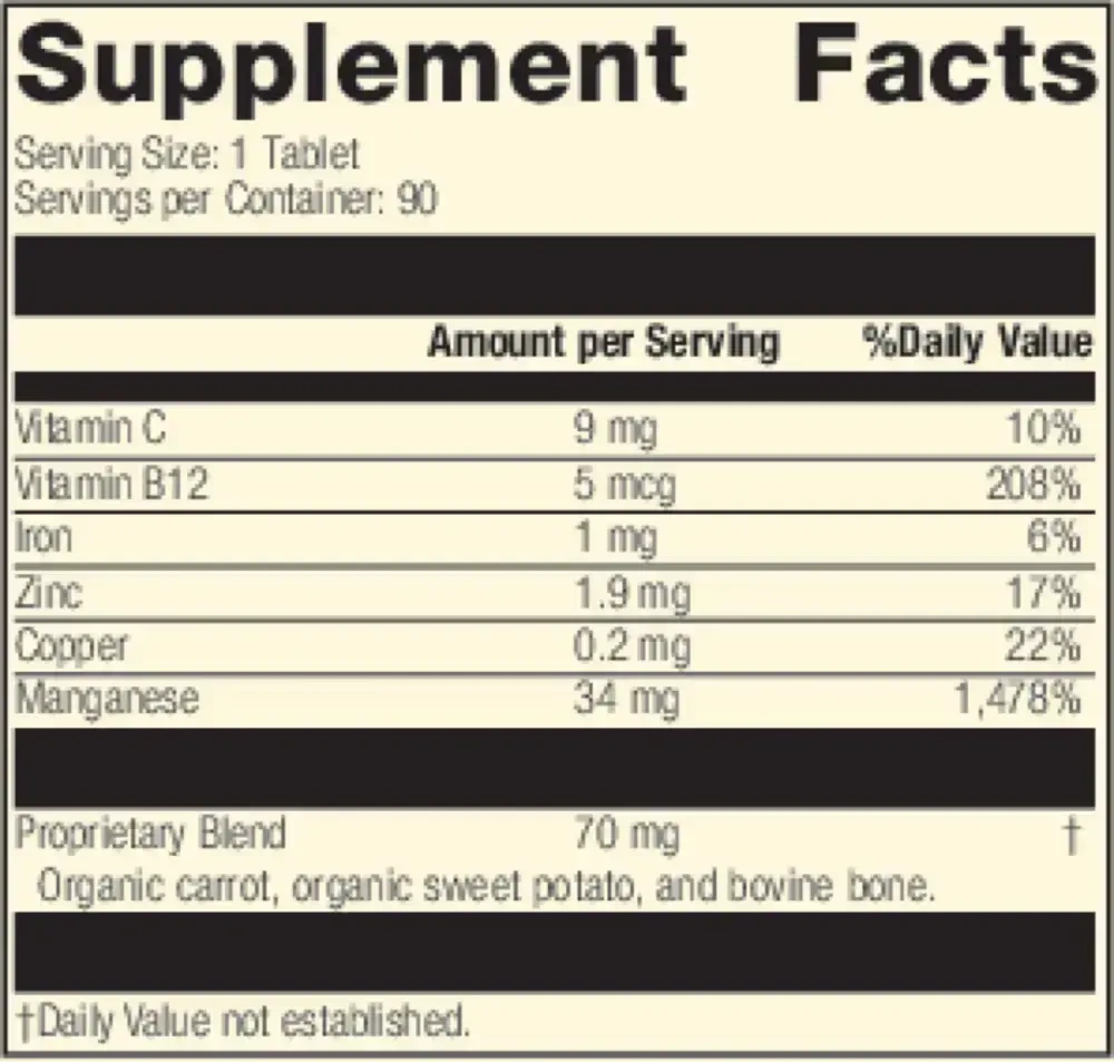 Product image for Manganese B12™.