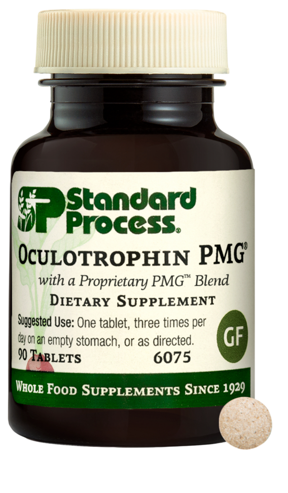 Oculotrophin PMG supplement bottle