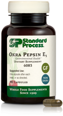Okra Pepsin E3 (90 capsules)