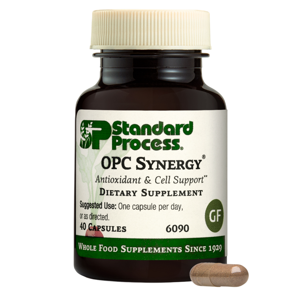 OPC Synergy supplement bottle
