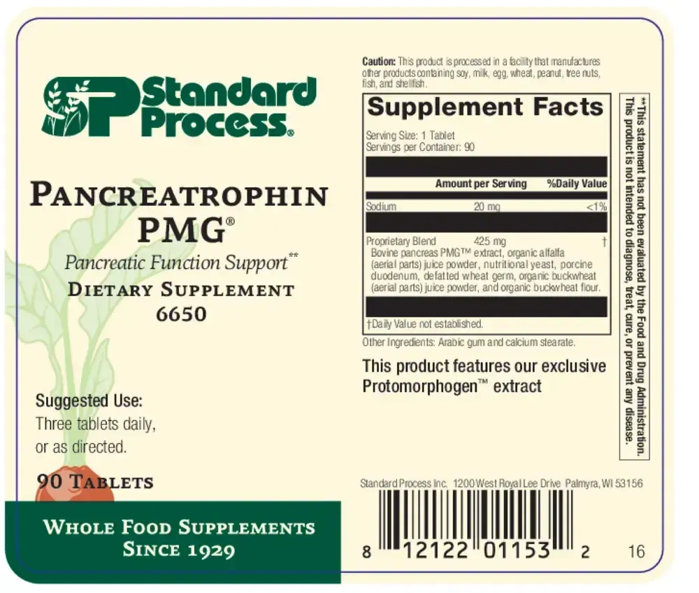 Product image for Pancreatrophin PMG®.