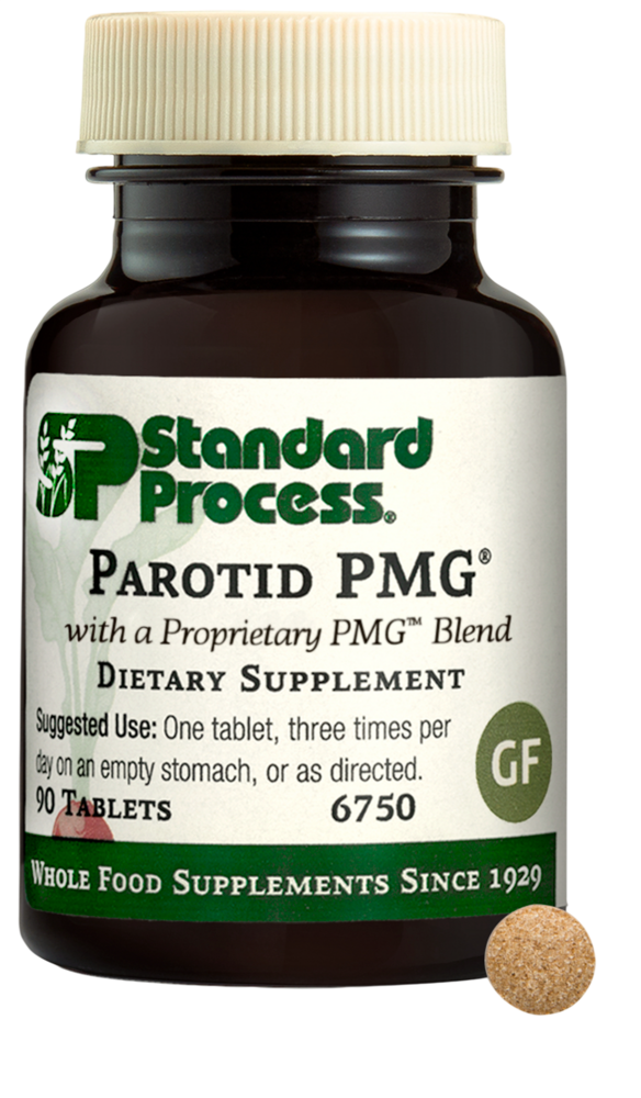 Parotid PMG supplement bottle