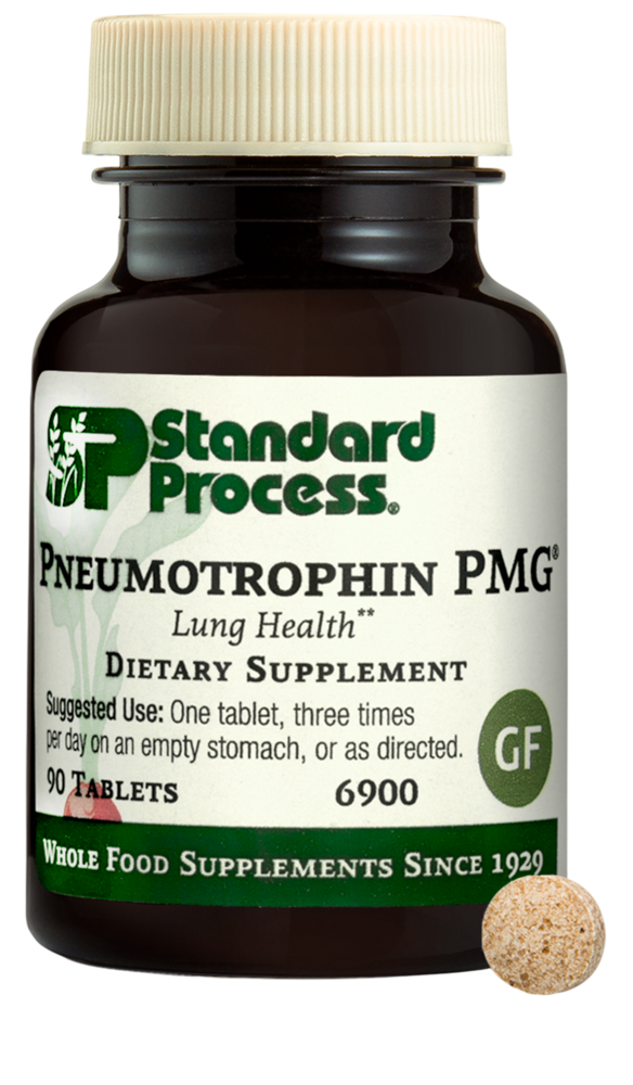 Pneumotrophin PMG supplement bottle