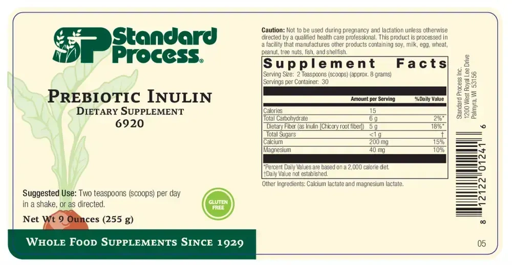 Product image for Prebiotic Inulin.