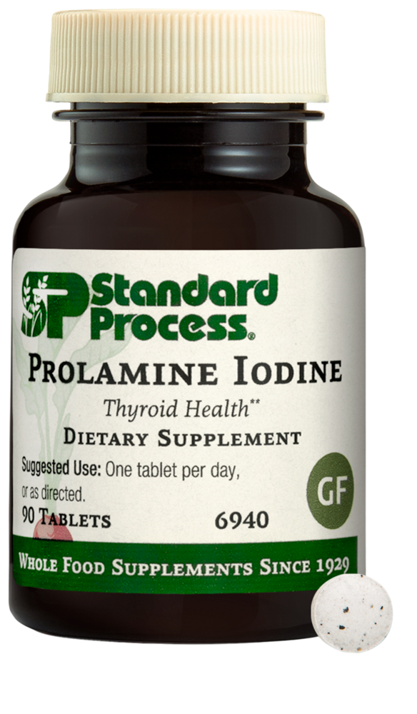 Prolamine Iodine supplement bottle