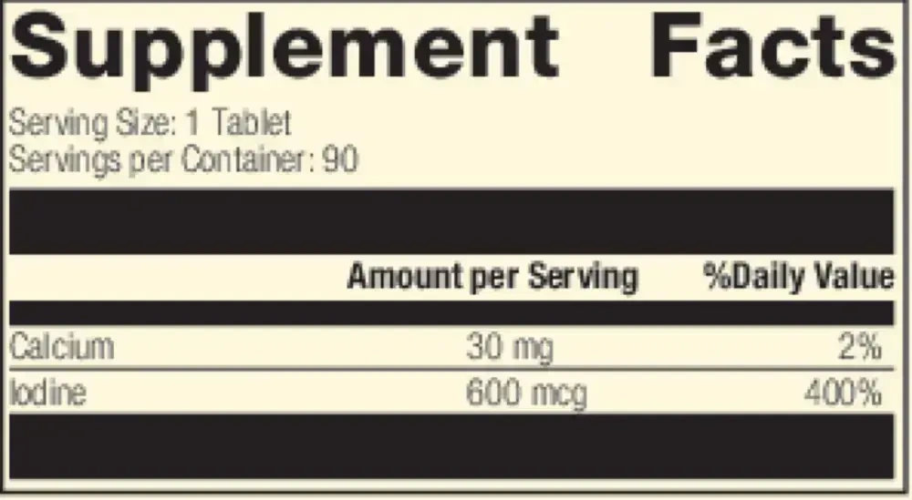 Product image for Prolamine Iodine.