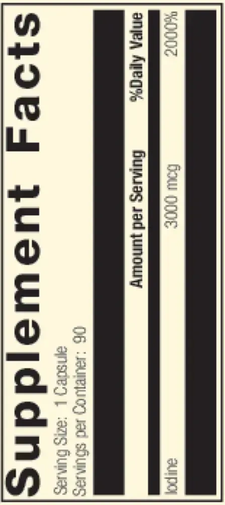 Product image for Prolamine Iodine Plus.