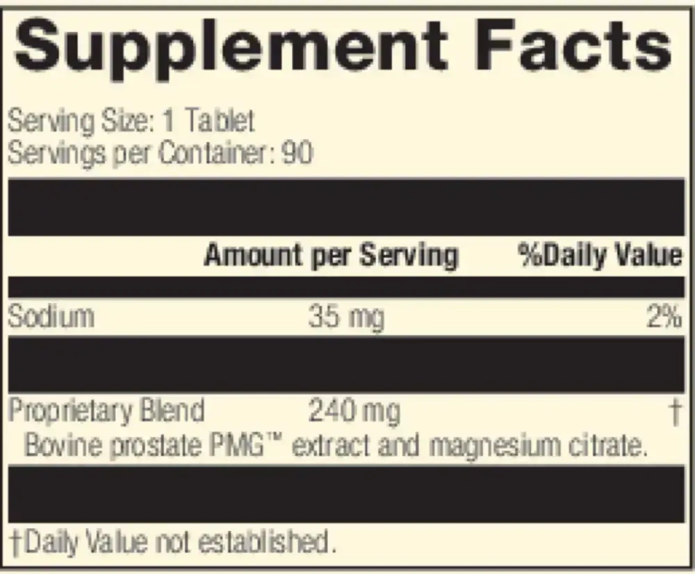 Product image for Prostate PMG®.