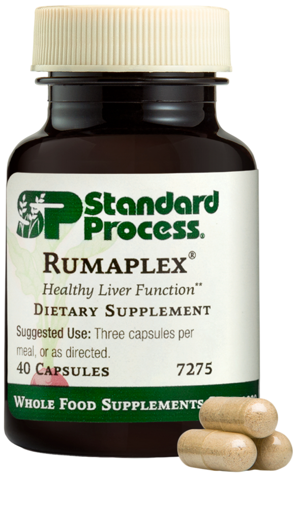 Rumaplex supplement bottle