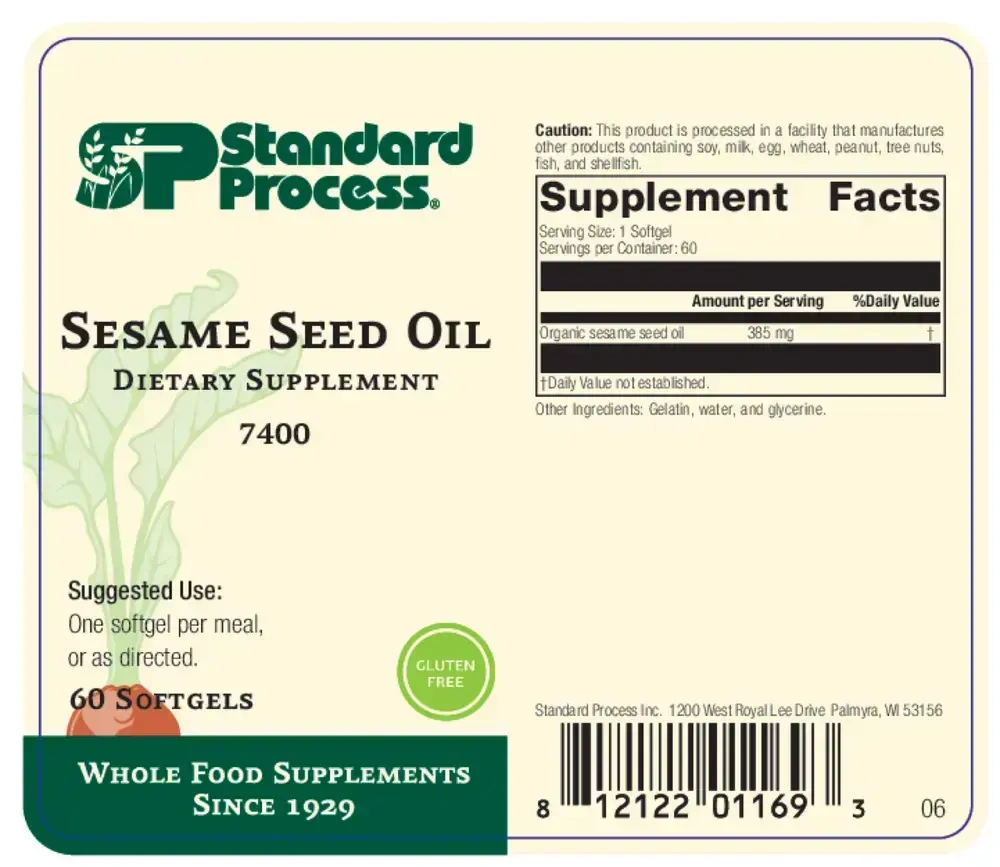 Product image for Sesame Seed Oil.