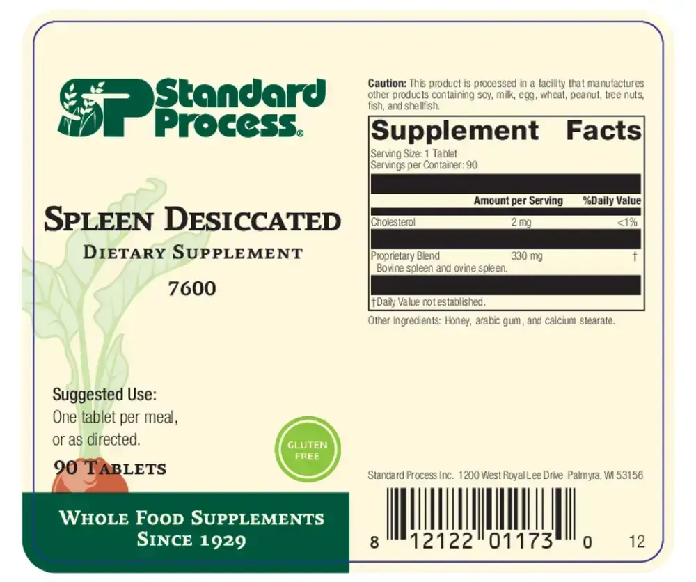 Product image for Spleen Desiccated.