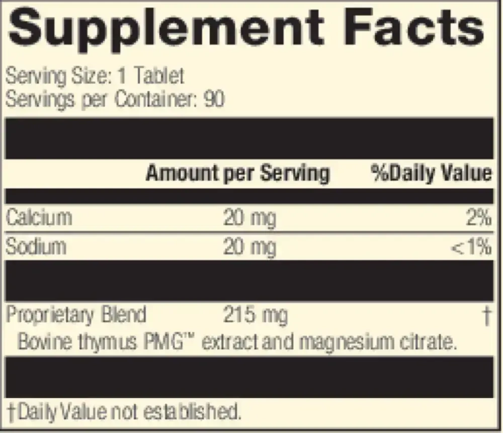 Product image for Thymus PMG®.
