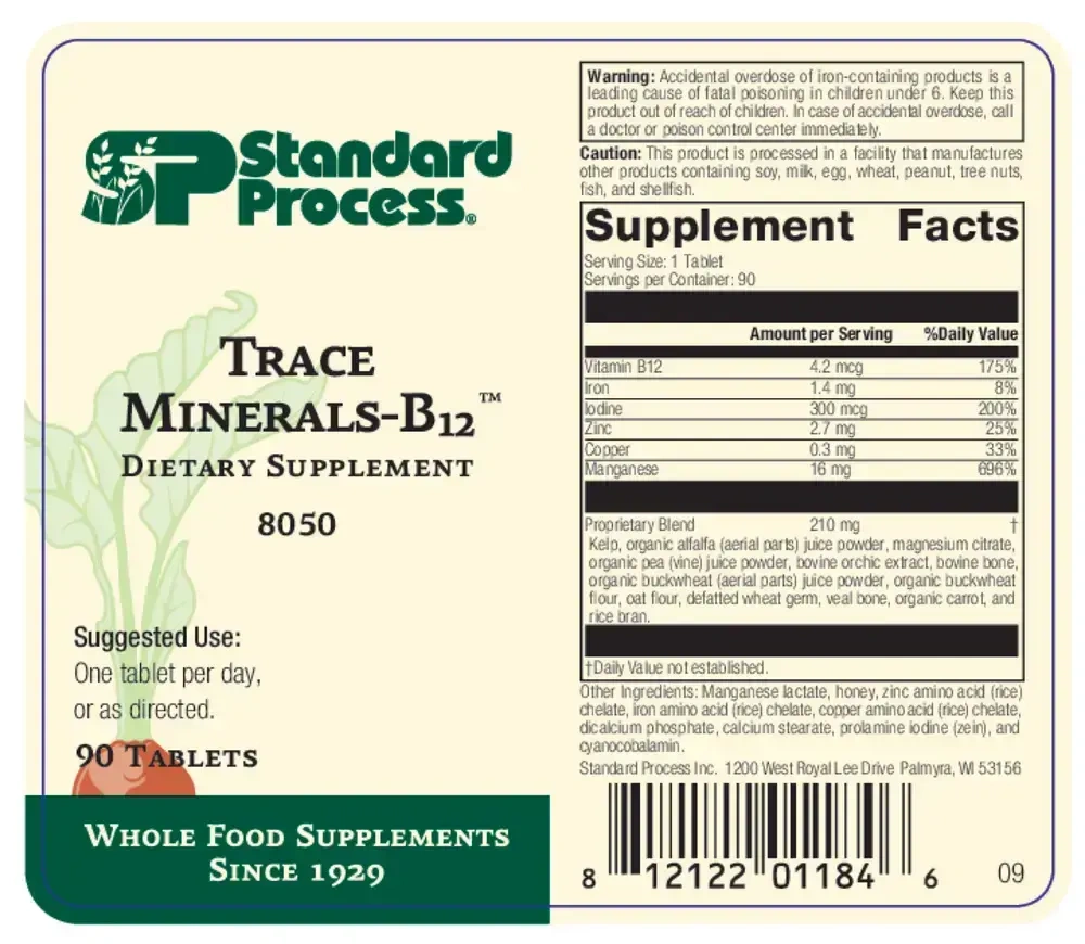 Product image for Trace Minerals-B12™.