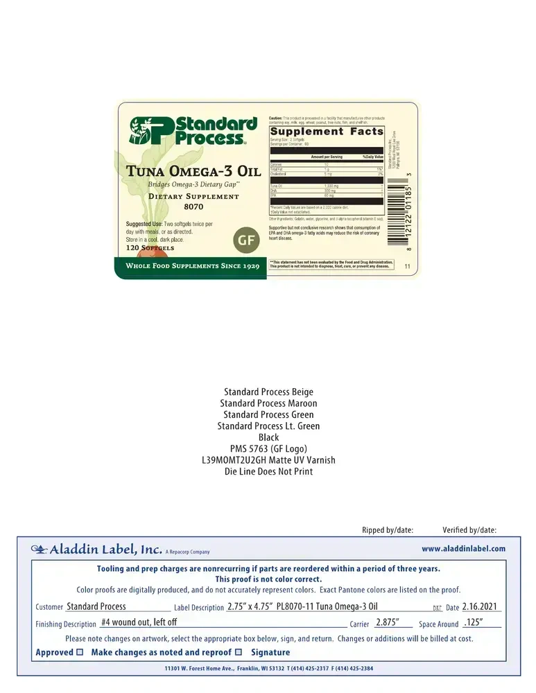Product image for Tuna Omega-3 Oil.