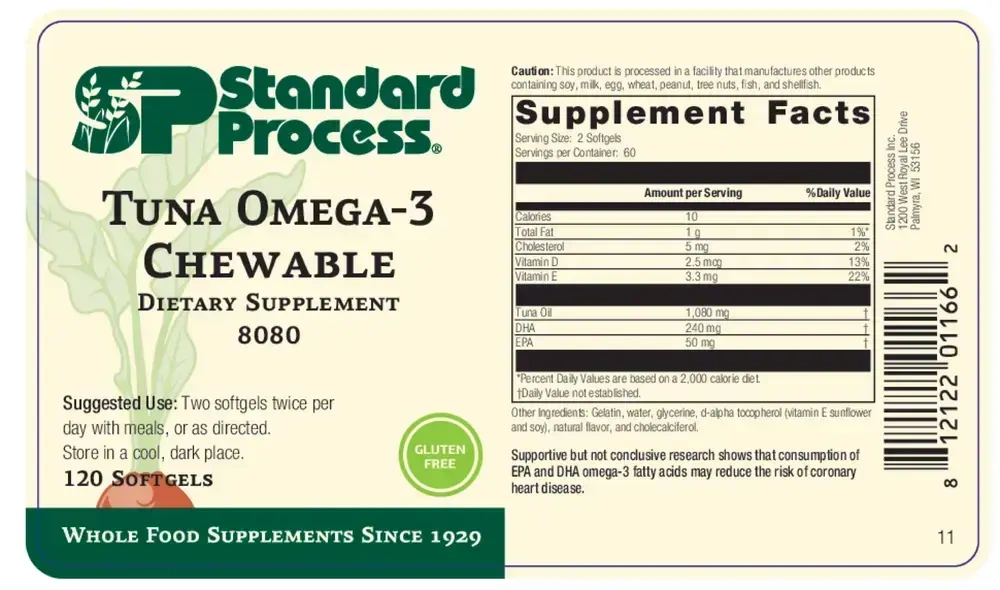 Product image for Tuna Omega-3 Chewable.