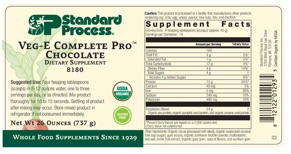 Product image for Veg-E Complete Pro™, Chocolate.