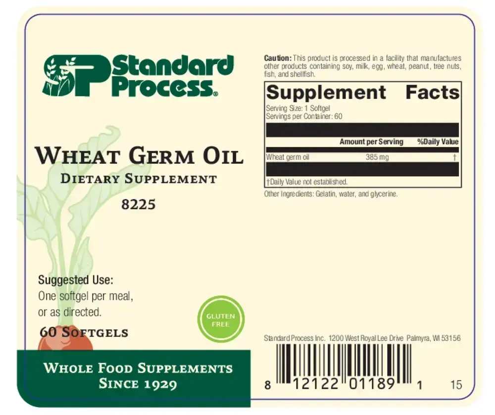 Product image for Wheat Germ Oil.