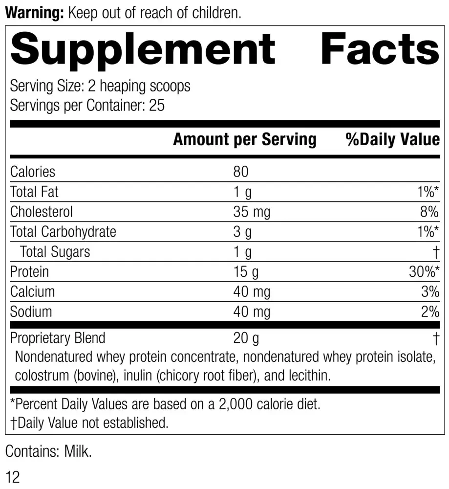 Product image for Whey Pro Complete.