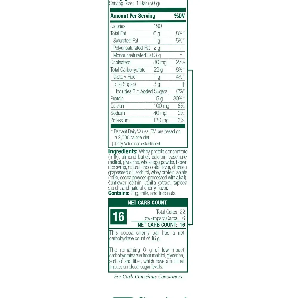 Product image for StandardBar®-Cocoa Cherry.