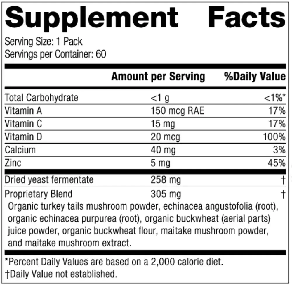 Product image for Immune System Health Pack - Vegetarian.
