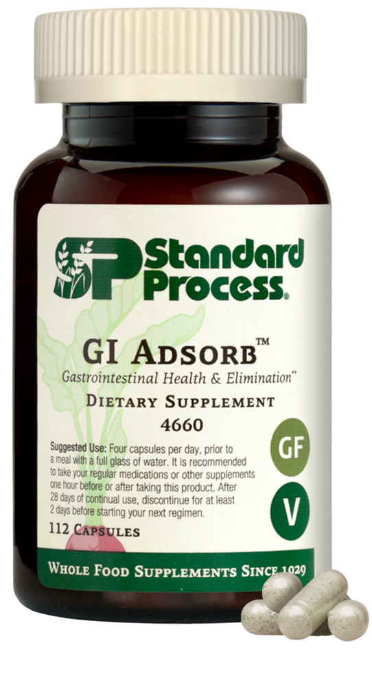 GI Adsorb™ supplement bottle