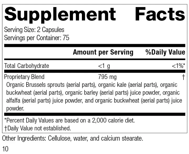 Product image for SP Green Food® (California Only).
