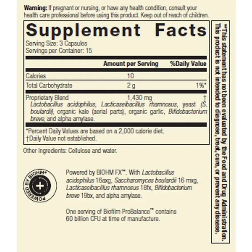 Product image for Biofilm ProBalance.