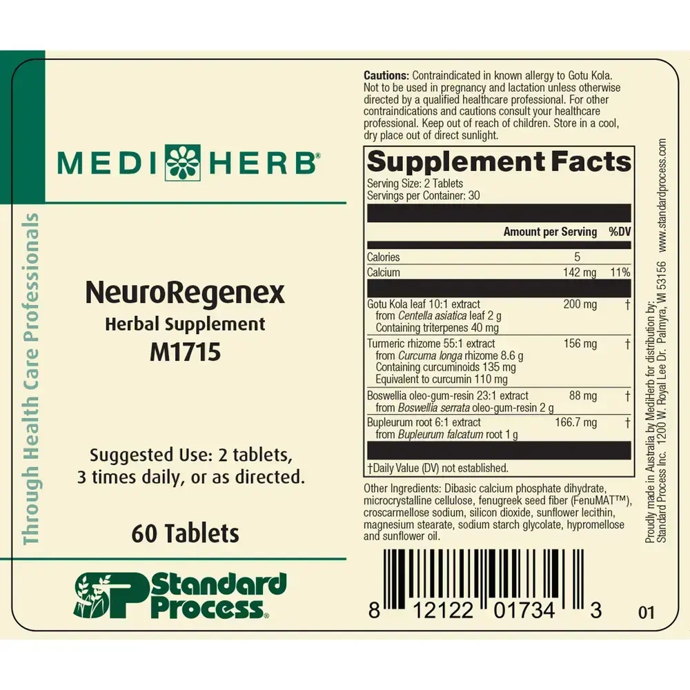 Product image for NeuroRegenex Herbal Supplement.