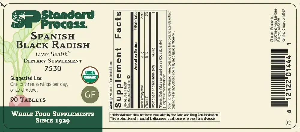 Product image for Spanish Black Radish (California Only).