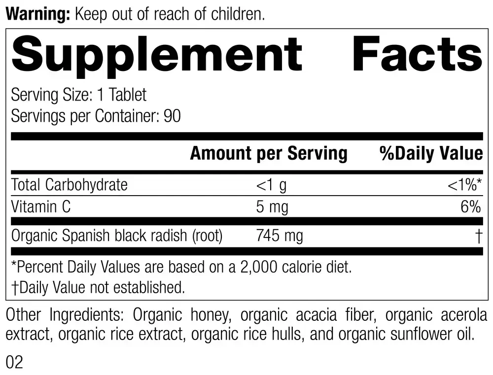 Product image for Spanish Black Radish (California Only).