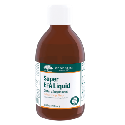 Super EFA Liquid, Natural Orange Flavor 200 Milliliters