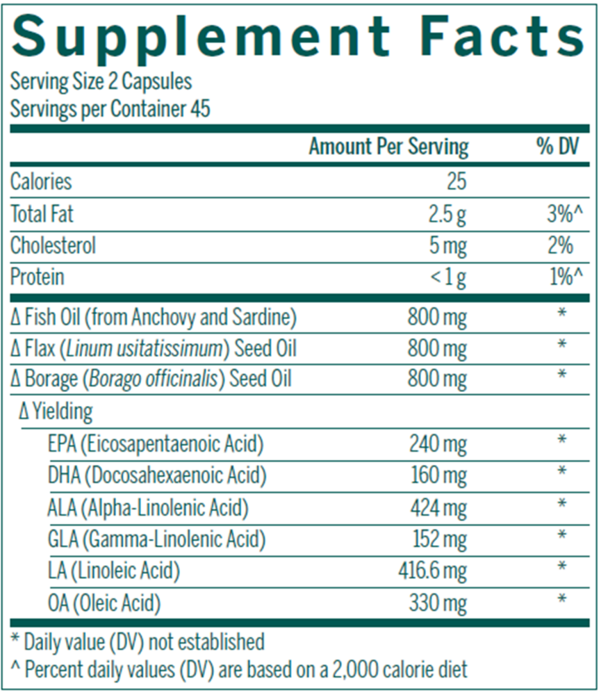 Product image for Multi EFA Capsules.