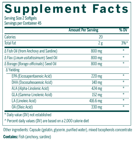 Product image for Multi EFA Capsules.