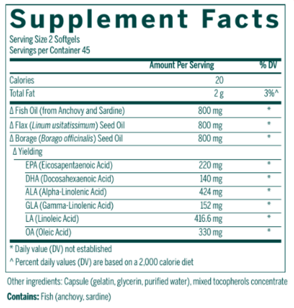 Product image for Multi EFA Capsules.