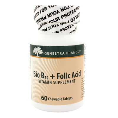Bio B12 + Folic Acid Chewable 60 Chewables