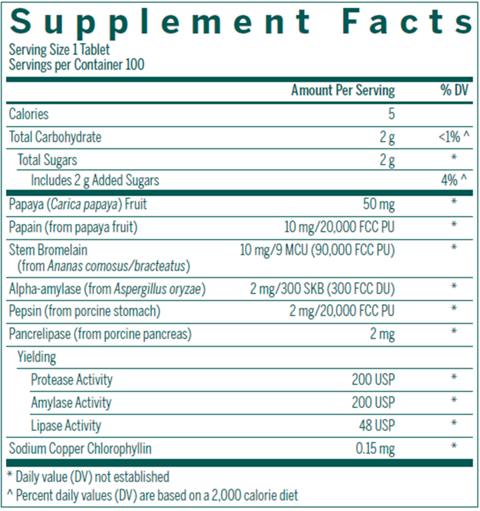 Product image for Bio Enzymes (Chewable).