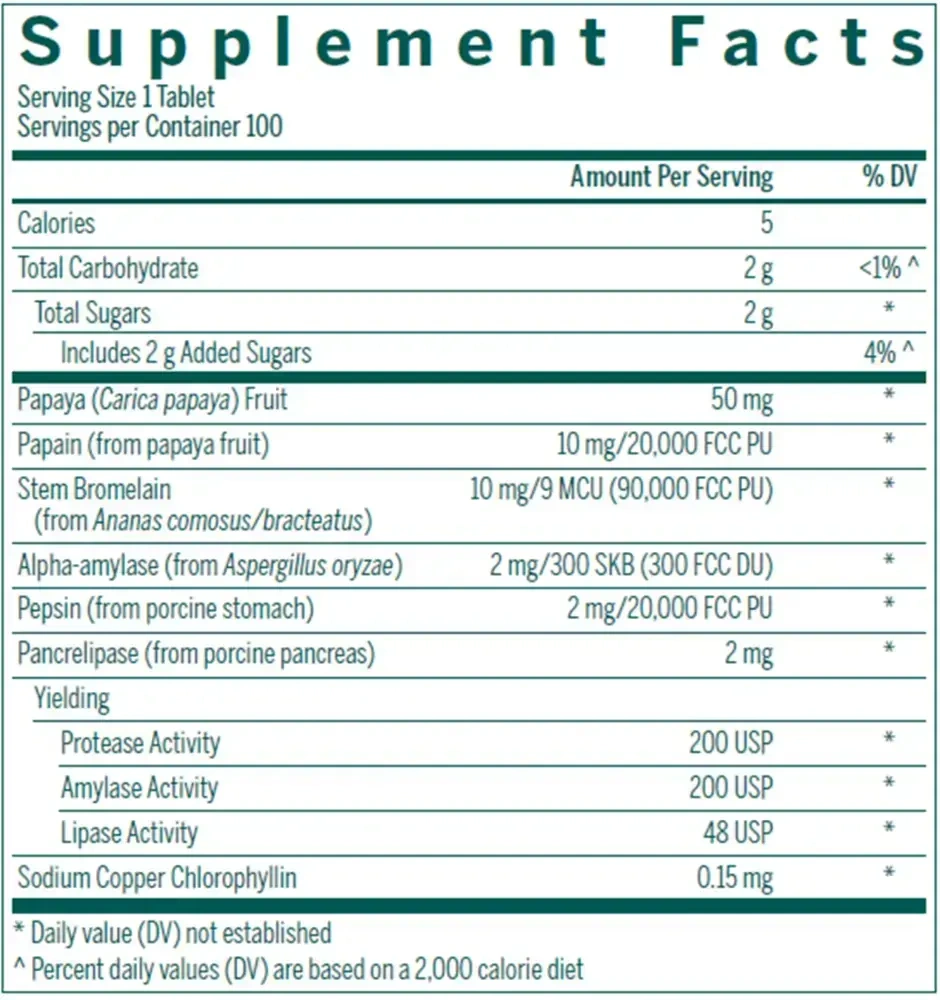 Product image for Bio Enzymes (Chewable).