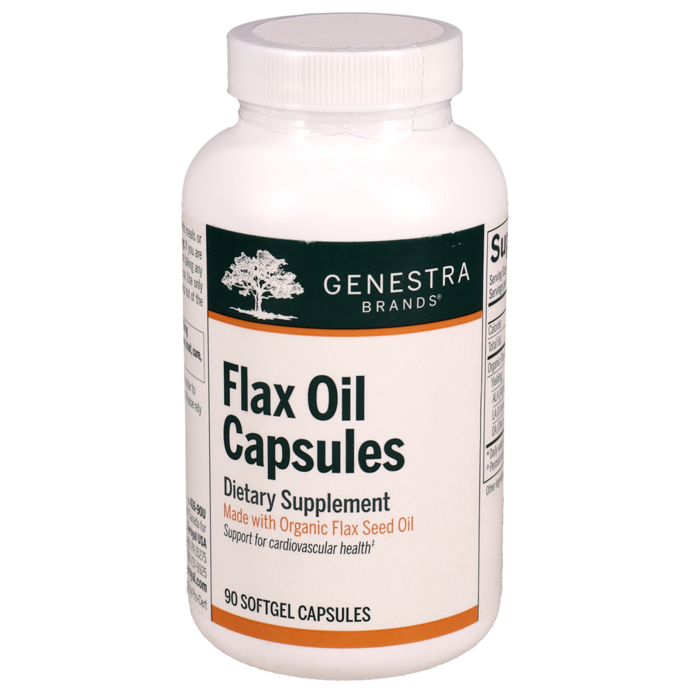 Organic Flax Oil Capsules product image
