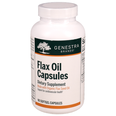 Organic Flax Oil Capsules 90 capsules