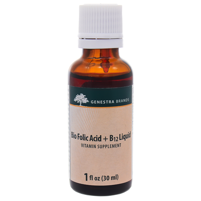 Bio Folic Acid + B12 Liquid 30 Milliliters