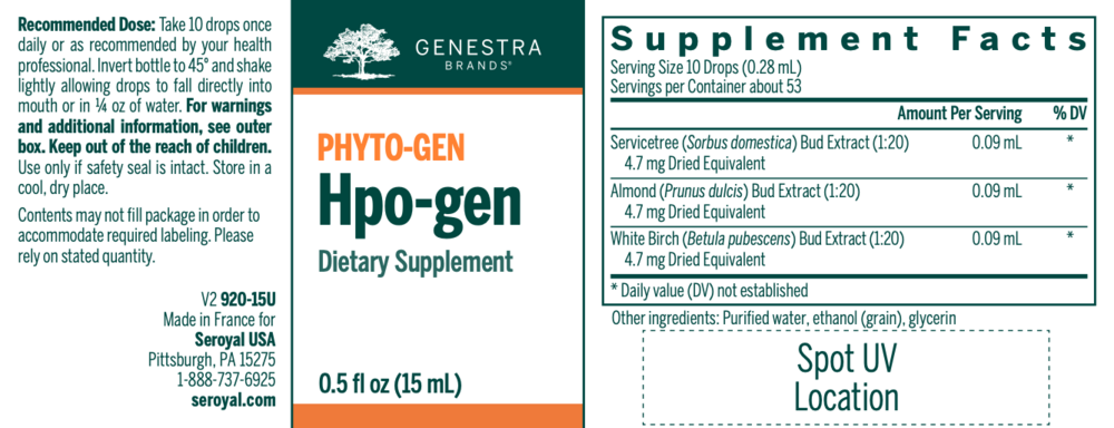 Product image for Hpo-gen.