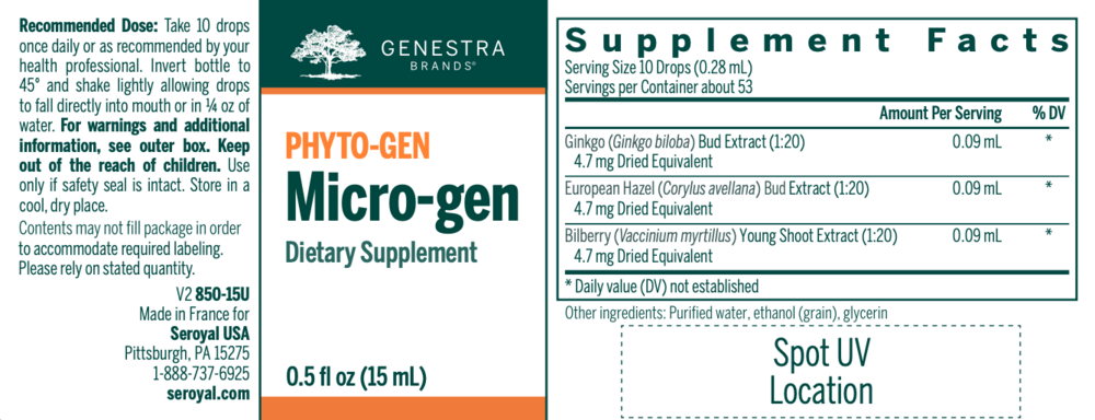 Product image for Micro-gen.