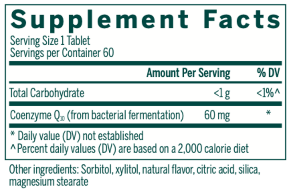 Product image for CoQ10 Chewable.
