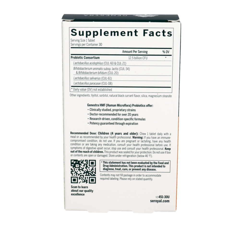 Product image for HMF Child Chewable.