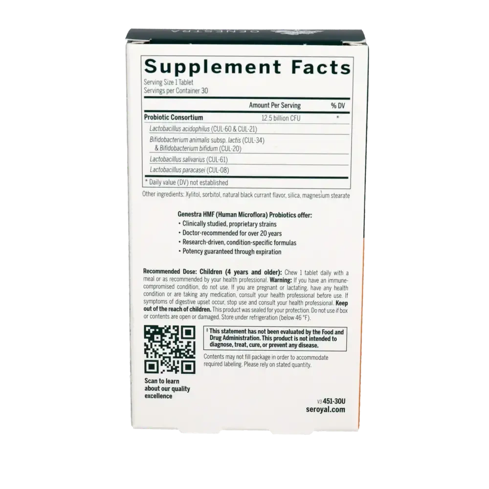 Product image for HMF Child Chewable.